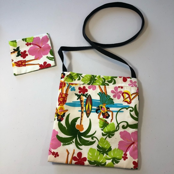 Local Design made in Hawaii Bags Nwot Hawaiian Aloha Crossbody Bag